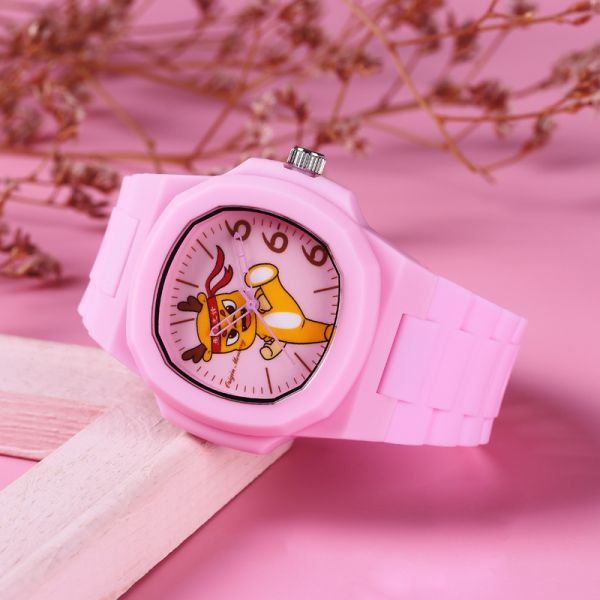 Изготовленные на заказ модели силиконовых кварцевых часов Водонепроницаемая детская серия