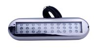 luz impermeável azul branca do diodo emissor de luz de 12V 90W IP68 Marine Boat Underwater para a casca
