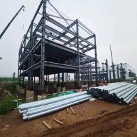 Construction d'atelier de cadre métallique