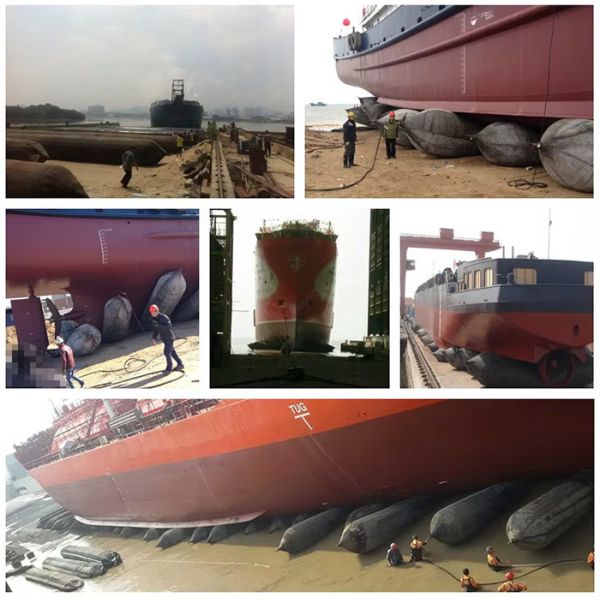 Heavy Marine Rubber Airbag Rubber Balloon For Floating Docks