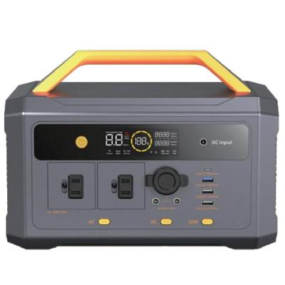 Lifepo4 Energy Portable Solar Power Generator 600W For Outdoor Work
