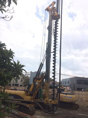 Equipamento giratório hidráulico da pilha para a profundidade furada da perfuração do diâmetro 20m da fundação de pilha 0.8m