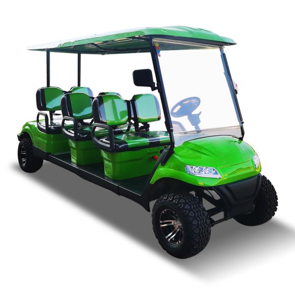 Carrinho de golfe elétrico de zona LSV para 8 pessoas 48 volts 850 kg ODM OEM