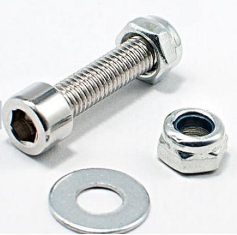 Nylon 304 Stainless Steel Heavy Hex Nuts Anti Lock Self Locking M5 - M20 DIN982/889 Standard