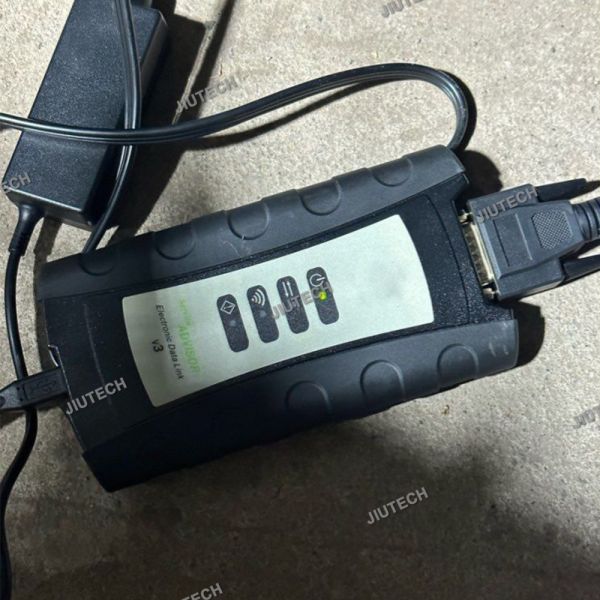 V5.3 Agriculture Construction Electronic Data Link EDL V3 Diagnostic kit Service Advisor EDL V3 scanner tool+CF19 Laptop