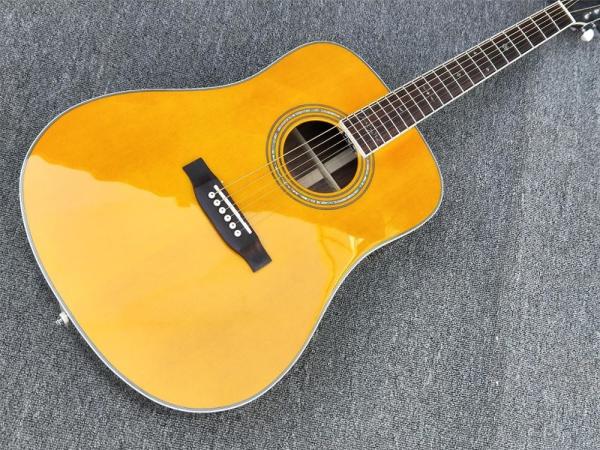 Top quality D28 Style classic acoustic guitar Solid Spruce top 41 rosewood back and side acoustic Guitar