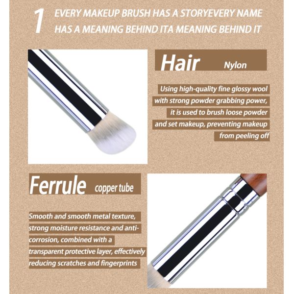TOUCH UP 07 Private Label Angled Concealer Brush OEM ODM Manufactor Dense Vegan Hair Professional Cruelty Free Makeup Brush