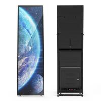 VETO 75 Inch Indoor Full-screen Portable Advertising screen HD Resolution Battery LCD Digital Signage