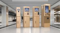 Matériau en acier inoxydable Système de stationnement public Kiosque en libre-service pour une utilisation en extérieur