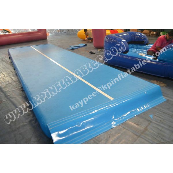 Inflatable tumbling mat, gymnastics mat