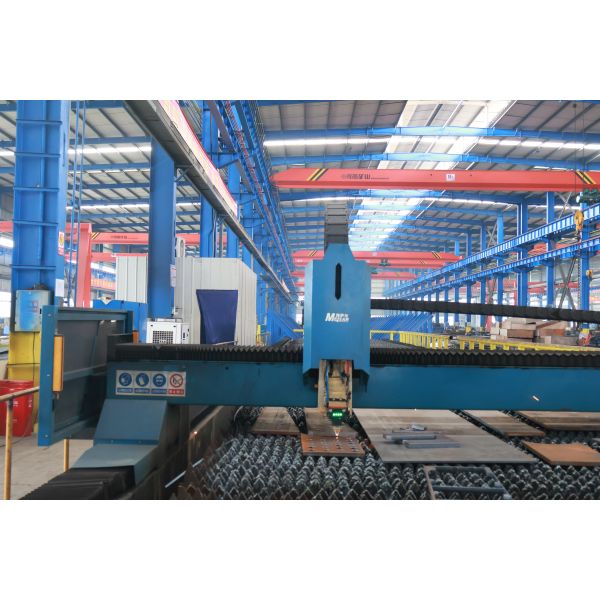 Fire Resistant Metal Structural Support Beams Prefabricated Steel Construction ODM