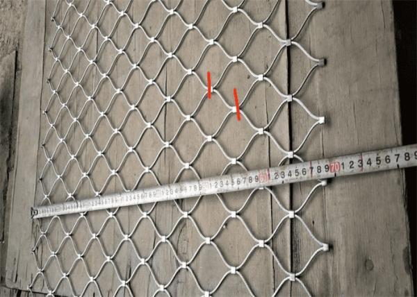 Garden Decorative Rope Mesh Fence Woven 316L Home Outdoor For Fence Panel