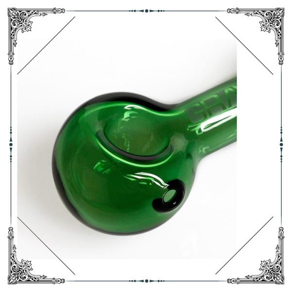 Mini Donut Spoon Pipe 3.5 Inches Long Glass Smoking Hand Pocket Pipes