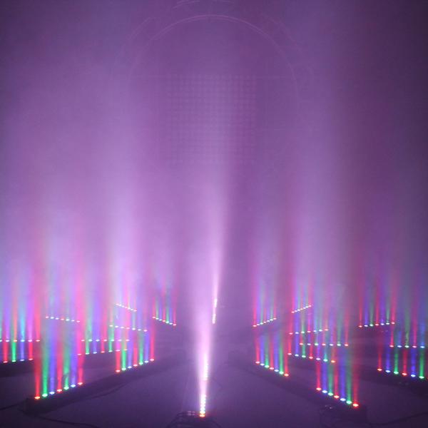 Barra sem fio 12x2w RGBW 4 da lavagem do diodo emissor de luz de DMX em 1 decoração do casamento da luz da arruela da parede do diodo emissor de luz