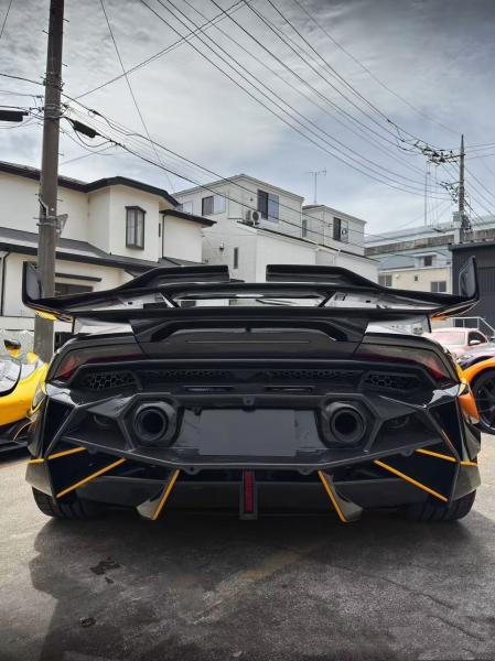 Huracan LP580 610 Carbon Fiber Body Kit  EVO Replace Front Bumper Wheel Arch