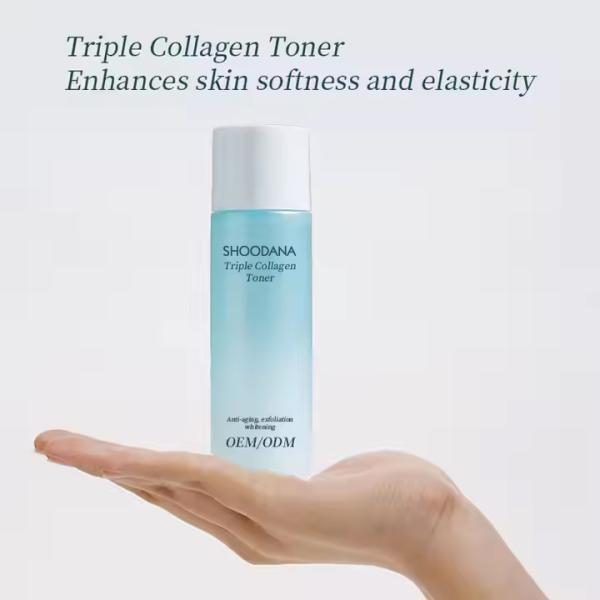 ODM / OEM Triple Collagen Toner New Arrival Hot Selling Korean Skincare Product Wholesale Hot Products