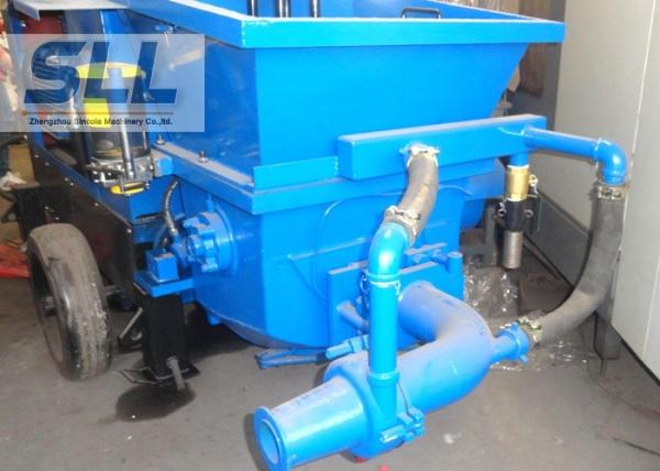 Customization Large hopper Electric Mini Concrete Shotcrete Pump including vibrate machine
