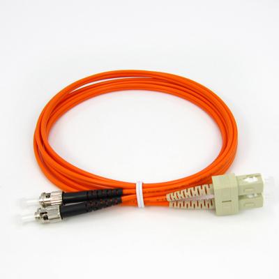 OD 2.0mm FC To Sc Pigtail Multimode Duplex OM2 0.35dB Insertion Loss
