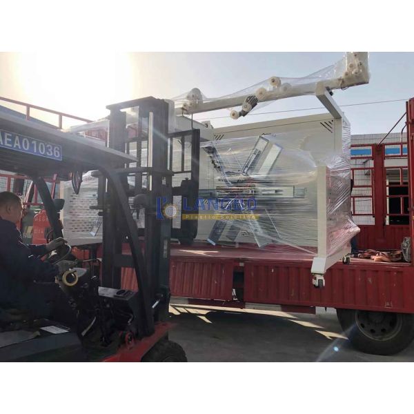 Pipe Coiler For Plastic Extruder PE Pipe Profile Extrusion Production Line