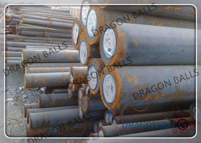 Even Wear Steel Grinding Rods HRC 45-55 Anti Friction Mitigatw Labor Intensity
