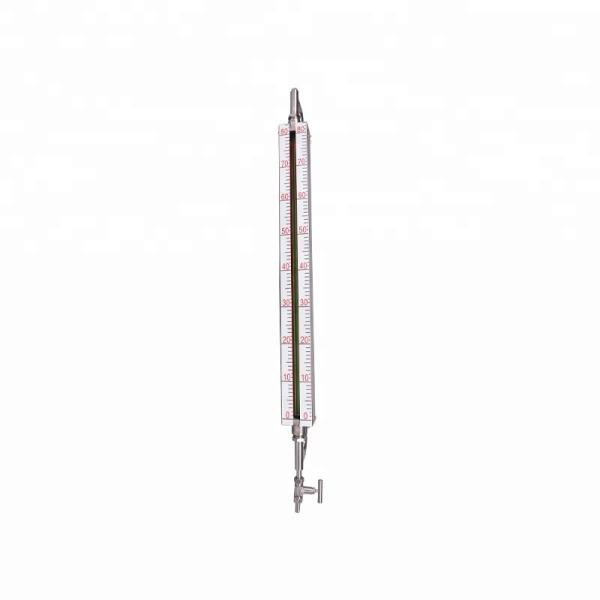Single Or Double Color Tubular Sight Glass Level Gauge ISO9001 Approved