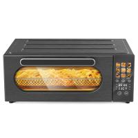 bancada pré-ajustada Oven With Air Fryer 15L 18L dos menus 1800W 9