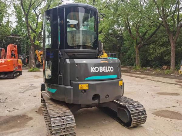 KOBELCO 55 Hydraulic Mini Excavator SK50 SK55 SK60 SK70 Used Machine with Consumption