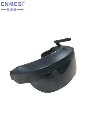 Os óculos de proteção do zangão dos óculos de proteção FPV do zangão de 40CH FPV 0,32 o apoio HDMI do monocular de TFT LCD entraram