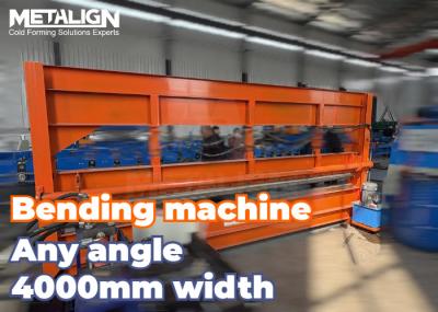 Multi Angle Metal Bending Machine For 4000MM Wide Steel Plate Processing