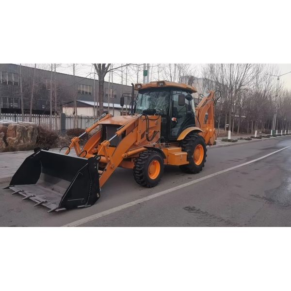 Durable National lll Emission Standards 388H Backhoe Loader for Construction Machinery