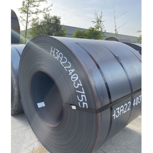 Hrc Crc G550 G235 S235jr Carbon Black Annealed Steel Coil Hot Rolled Mild Carbon Steel Coil Cutting Service for Skin Pass