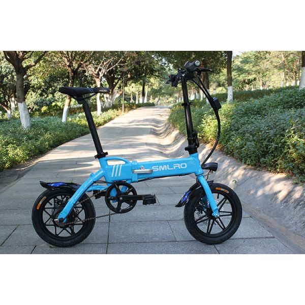 Safe Automative 14 Inch Electric Bike Aluminum Alloy Long Life Span