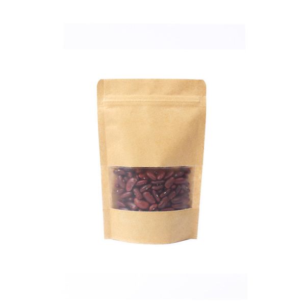 Plastic Zipper Coffee Packaging Bags , Three Layer Laminated Aluminium Bag For Tea
