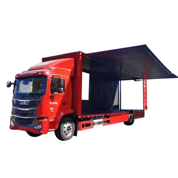 JAC   4*2   Wing Opening Van  Winged  Box Van     Cargo Truck