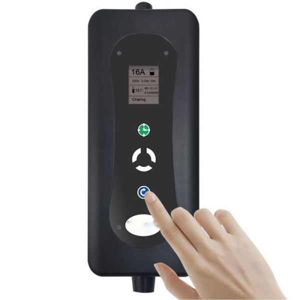 3.5KW Домашняя электромобильная зарядная станция портативная зарядная установка для электромобилей 16A EU Plug