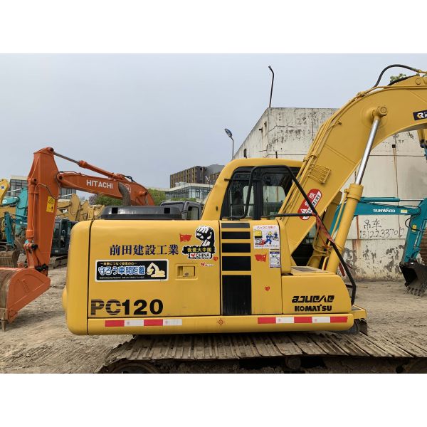 PC120-6 12T utilizó el excavador 85HP de KOMATSU con 4 cilindros