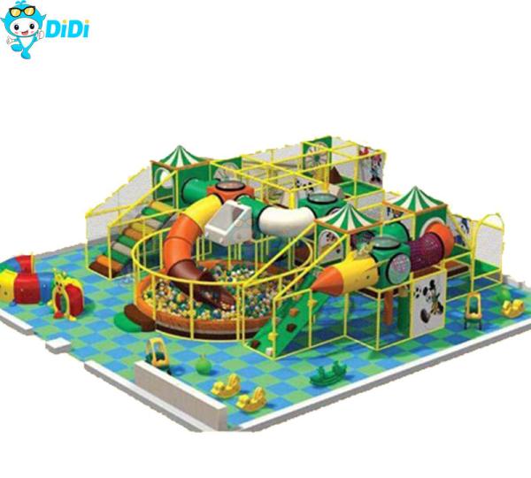 Commercial  Jungle-Themed Kid Indoor Playgrounds For Children