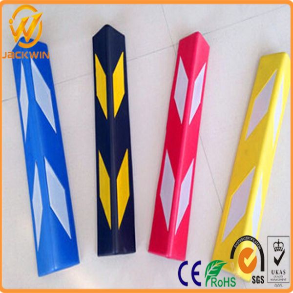 Round Angle EVA Parking Wall Reflective Corner Guard Car Parking Protector