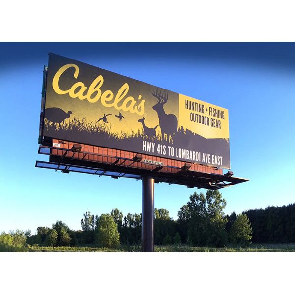 Outdoor Advertising Display Large LED Screen P10 LED Billboard IP65 6500 Nits Brightness