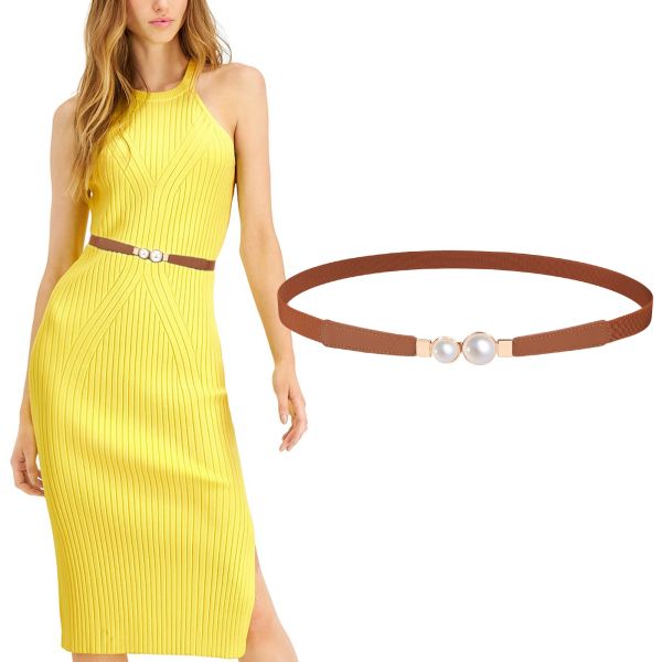 Поясы тонких тощих женщин эластичные