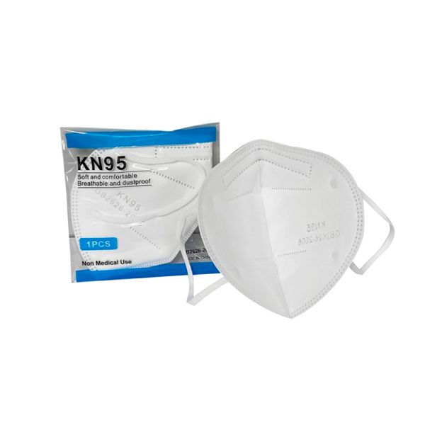 Reusable Cloth Non Woven KN95 Respirator Masks Custom Logo