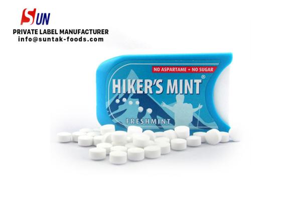 No Aspartame Spearmint Healthy Breath Mints , Sugar Free Lifesaver Mints