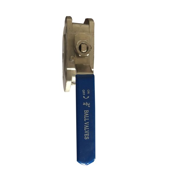 1 PC Wafer Flanged Ball Valve CF8M Casting API 598 Standarded With Full Port