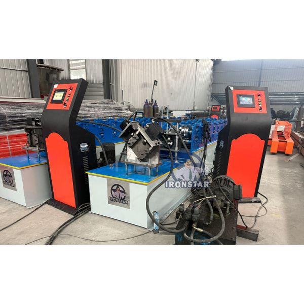“Automatic Multi-function U Purlin Roll Forming Machine Galvanized Steel U Channel Forming Equipment For Nepal High Efficiency 2 In 1 U Shape Roll Former Construction Building U Purlin machine”