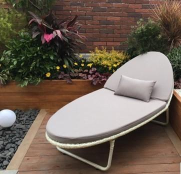 Outdoor Furniture Balcony Leisure Recline Rattan Chair Beach Lounger Swimming Pool Sun Loungers