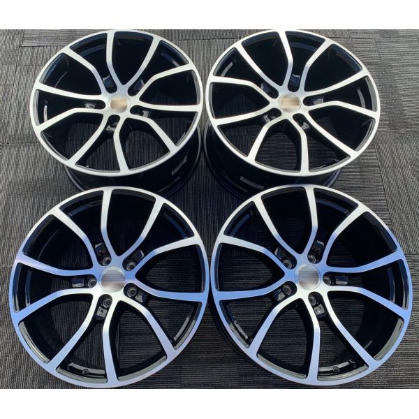 Grey Forged 71.6 Hole 21 Inch Alloy Wheels Rims For Porsche