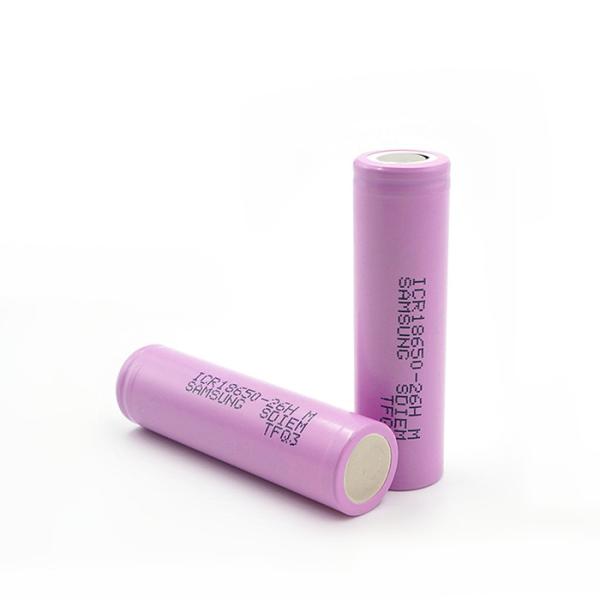 HOT SELLING Samsung 26hm ICR18650-26HM 2600mAh 3.7V 18650 li-ion rechargeable 18650 battery