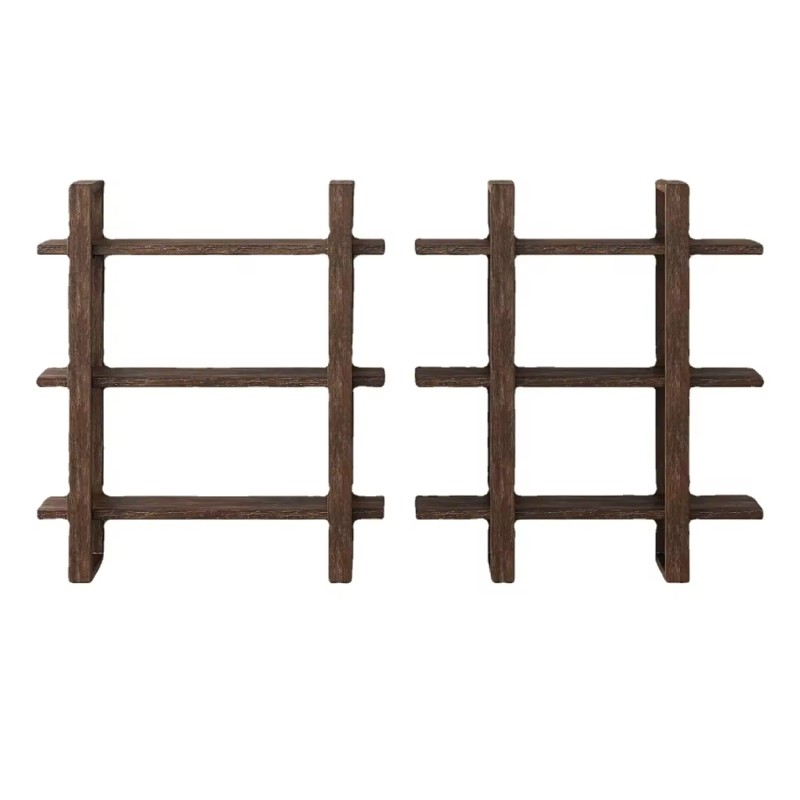 Modern Creative Artworks Indoor Office Bookcases Display Bookshelves Wooden Partitions Classification Storage Shelves