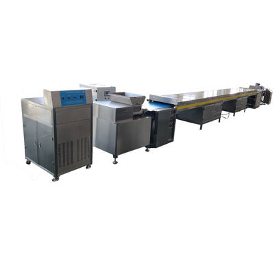 Automatic Peanut Butter Bite Making Machine P400 High Speed Multiple Rows Cutting Line