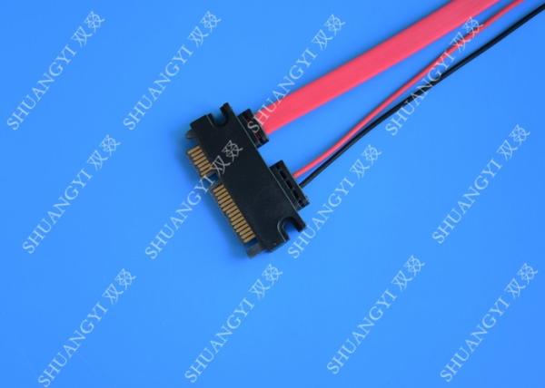 20in Slimline SATA Extension Cable Female 22Pin to Male 22Pin